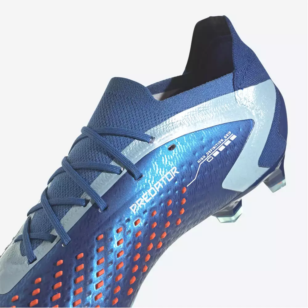 Adidas Predator Accuracy.1 Low FG Soccer Cleats Blue/White - Buy Now!