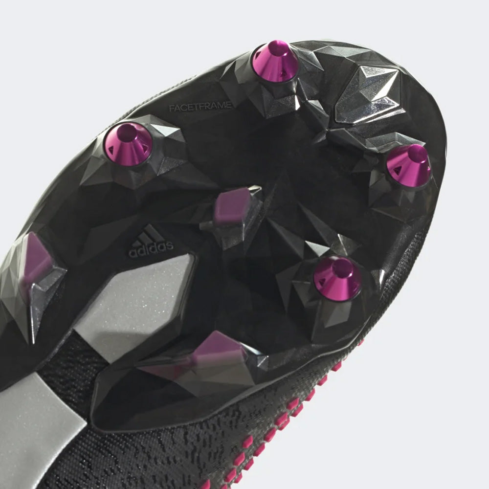 Adidas Predator Accuracy.1 Low SG Football Boots - Black/White/Pink.