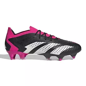 Adidas Predator Accuracy.1 Low SG Football Boots - Black/White/Pink.