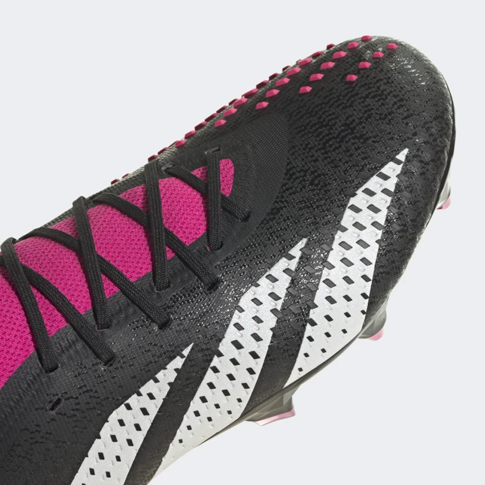 Adidas Predator Accuracy.1 Low SG Football Boots - Black/White/Pink.