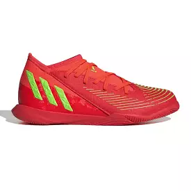 Adidas Predator Edge.3 IN Junior Football Boots Red Green