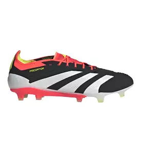 Adidas Predator Elite Low FG Soccer Cleats Black White Solar Red