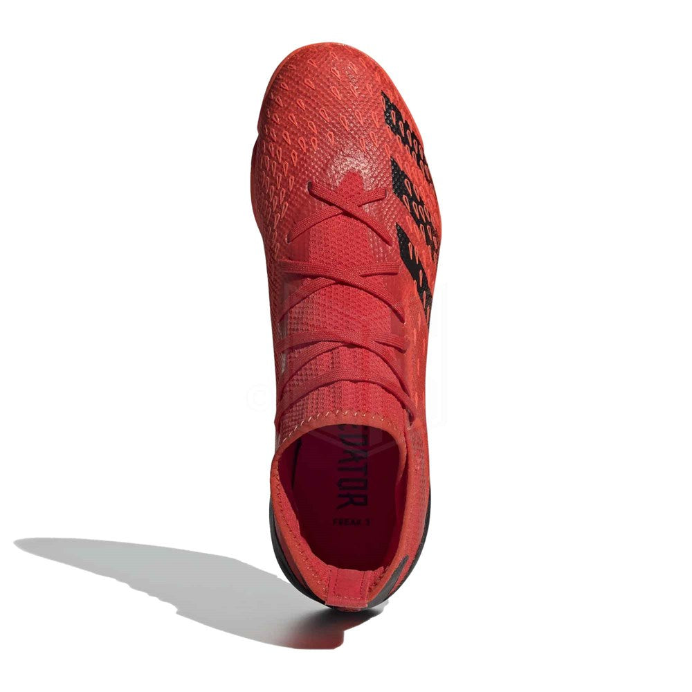 Adidas Predator Freak .3 Junior Red/Black Indoor Football Boots