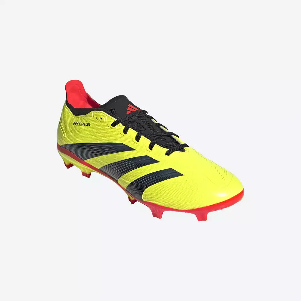 Adidas Predator League FG Football Boots - Yellow, Black, Solar Red.