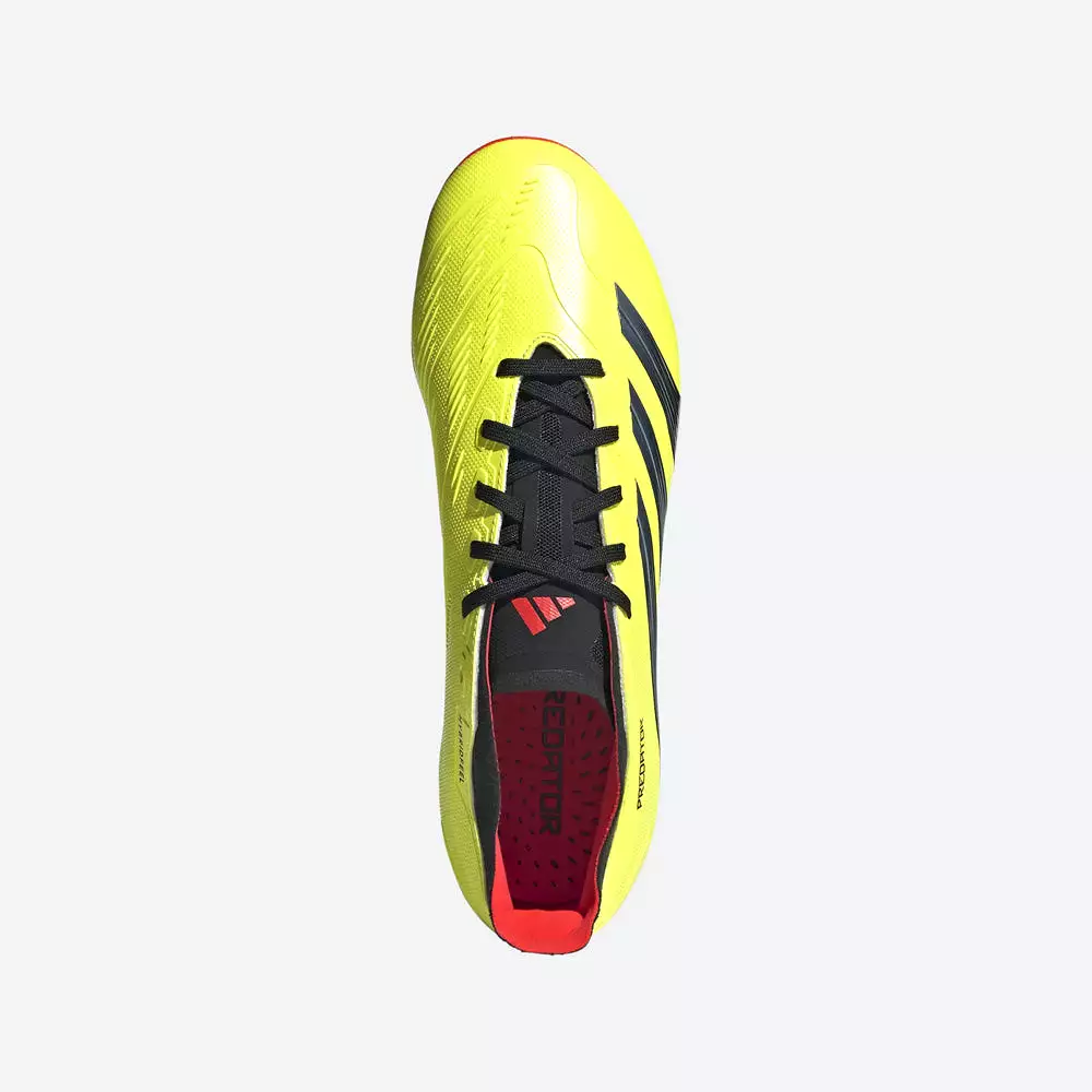 Adidas Predator League FG Football Boots - Yellow, Black, Solar Red.