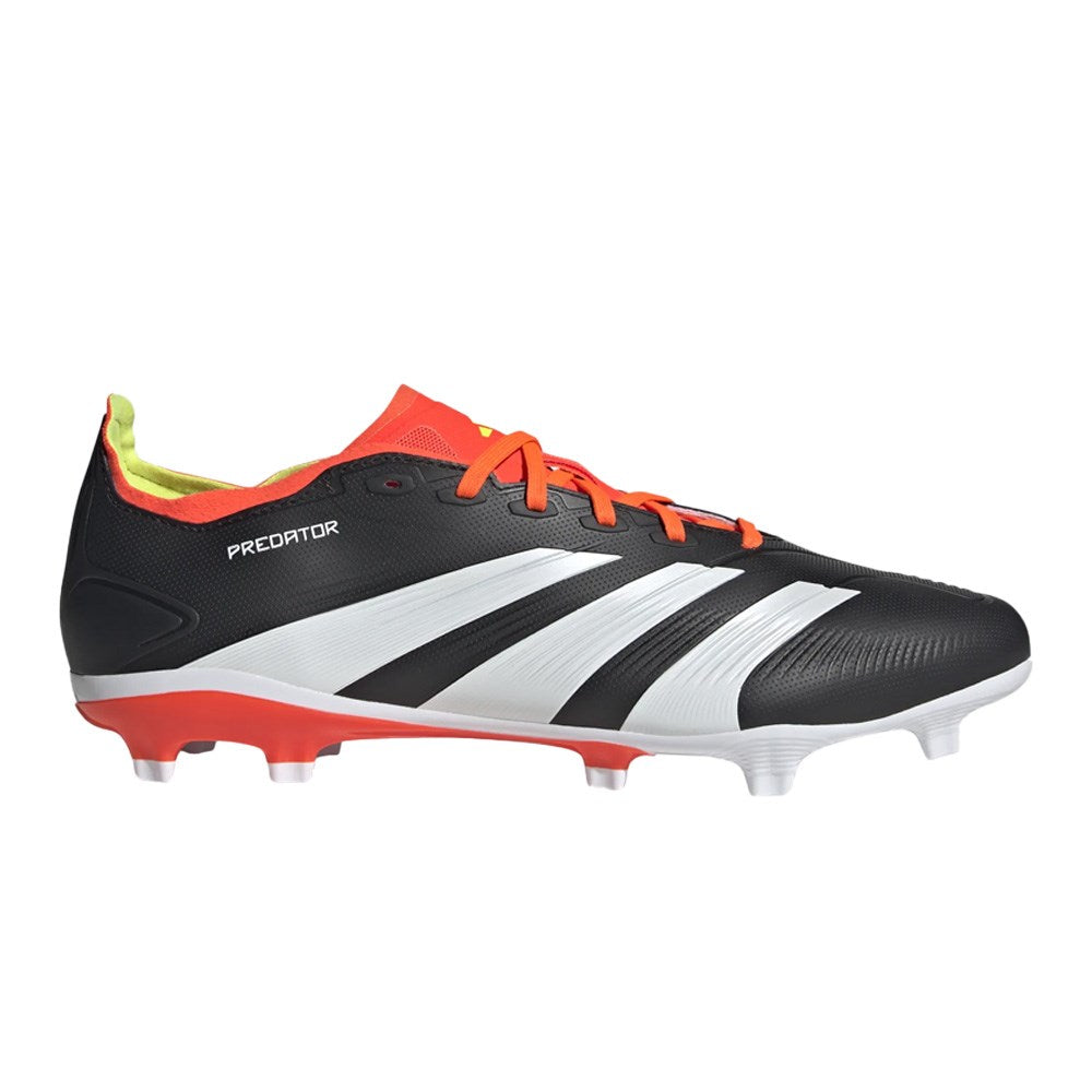 Adidas Predator League L FG Football Boots - Black/White/Solar Red