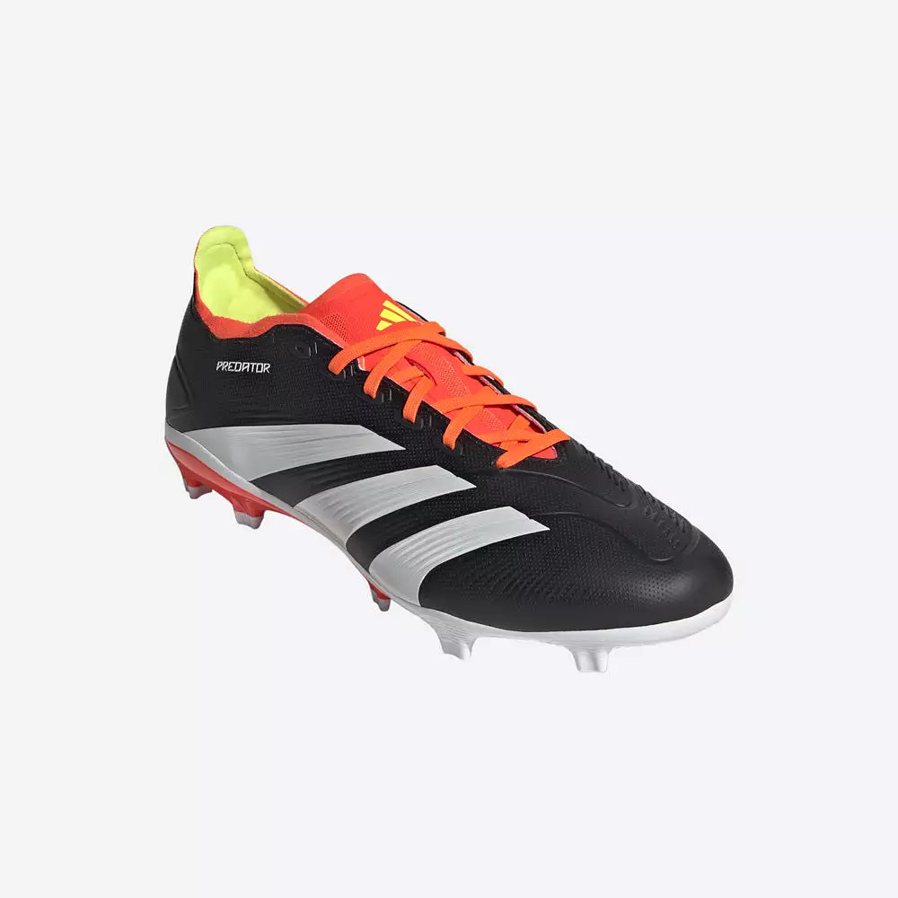 Adidas Predator League L FG Soccer Cleats Black White Solar Red