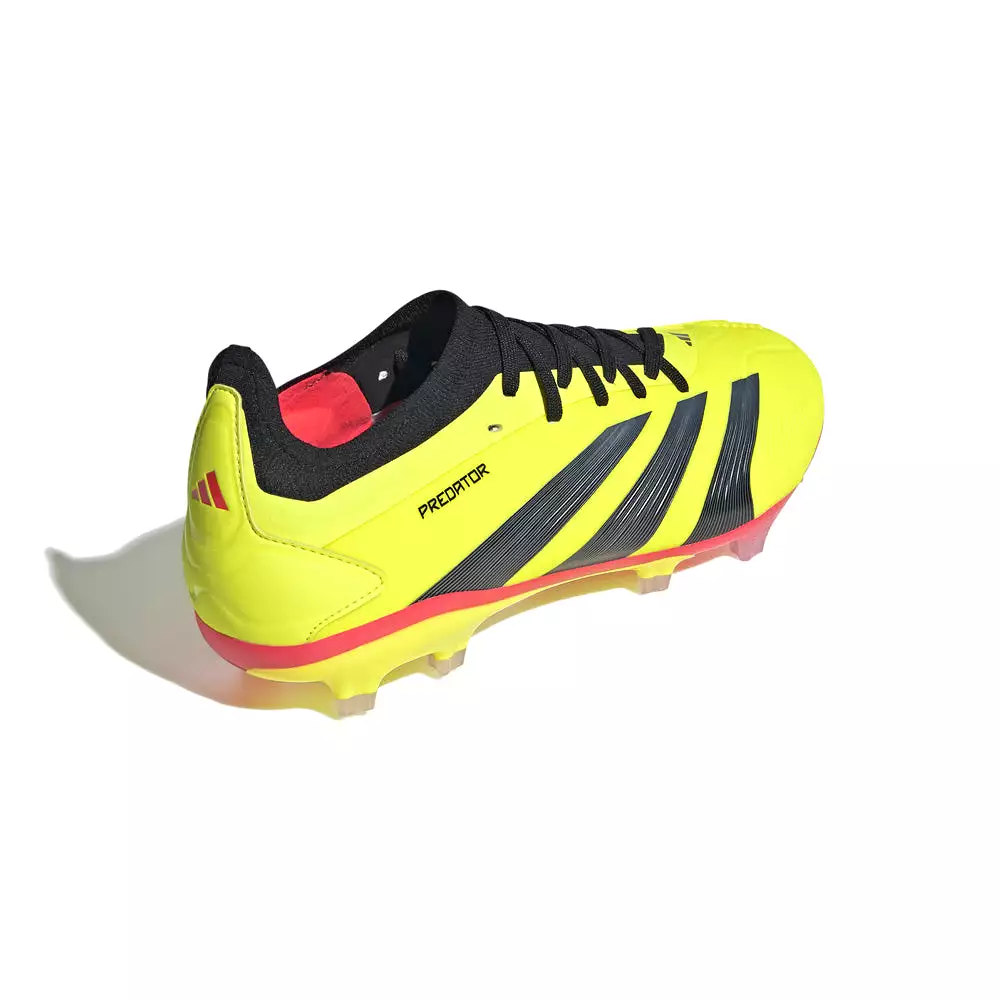 Adidas Predator Pro FG Soccer Shoes (Solar Yellow/Black/Red)