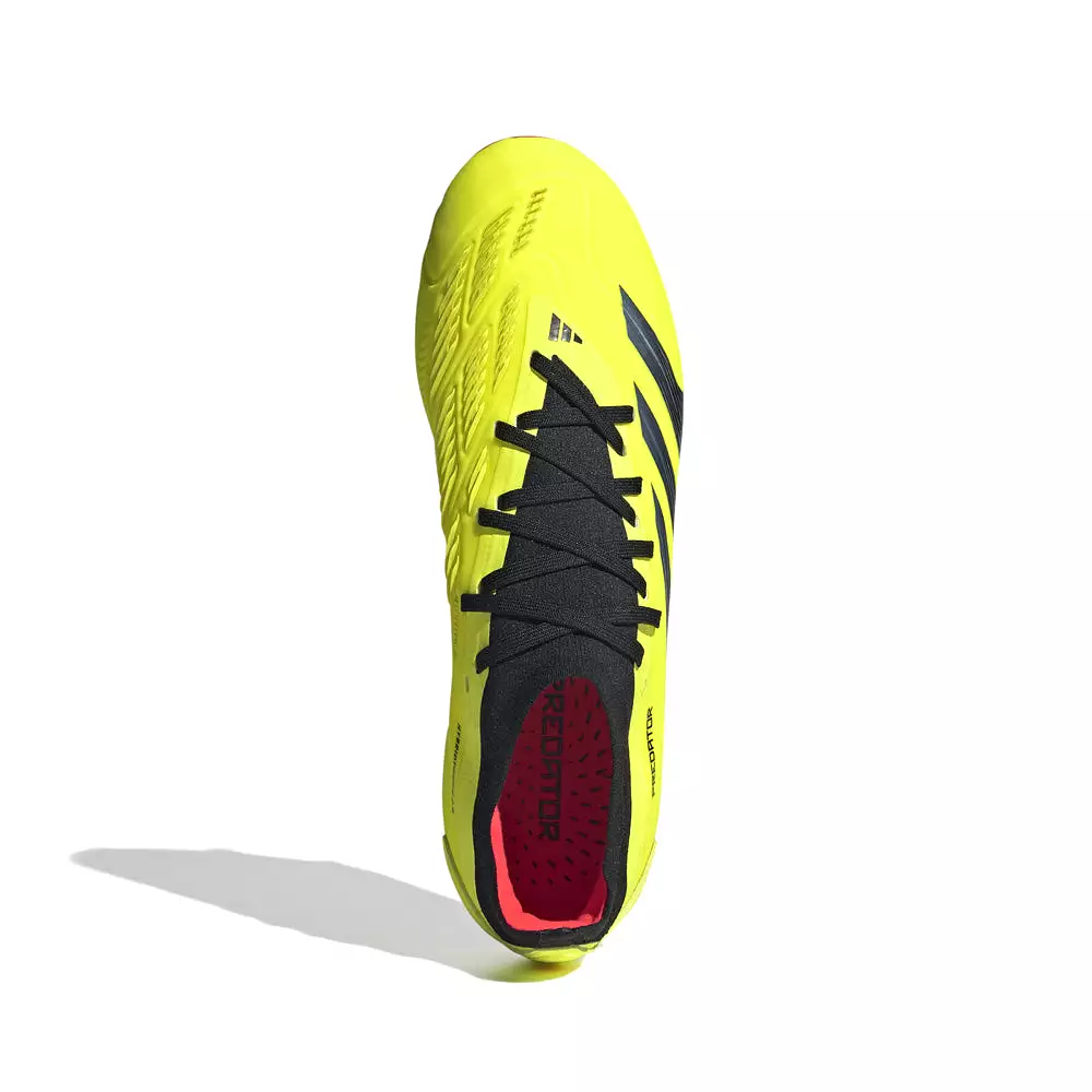 Adidas Predator Pro FG Soccer Shoes (Solar Yellow/Black/Red)