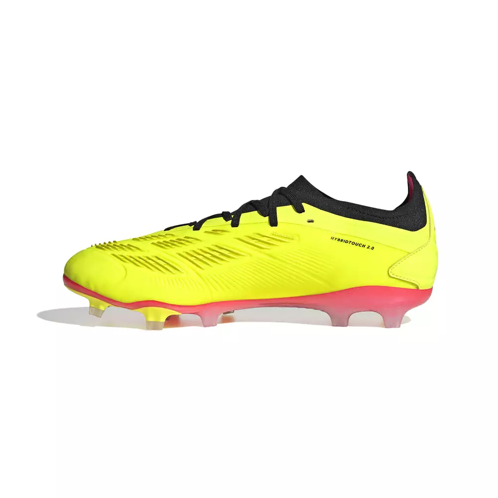 Adidas Predator Pro FG Soccer Shoes (Solar Yellow/Black/Red)