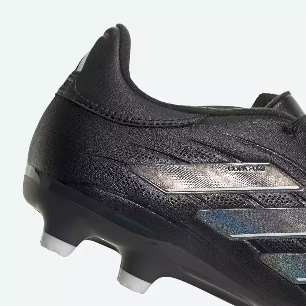 Adidas Pure League II FG Football Boots - Black/Carbon/Grey