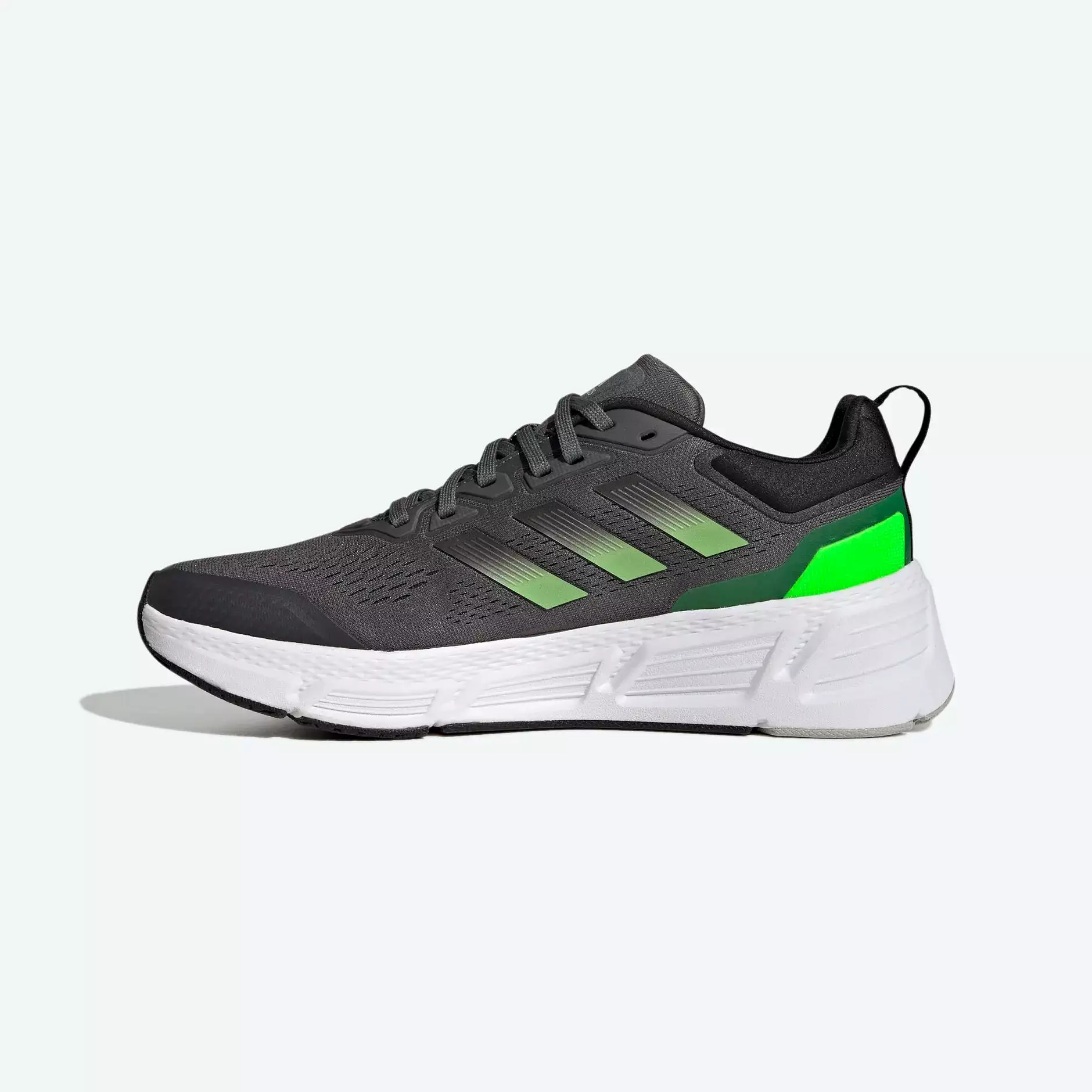 Adidas Questar Men's Running Shoes Black Lime