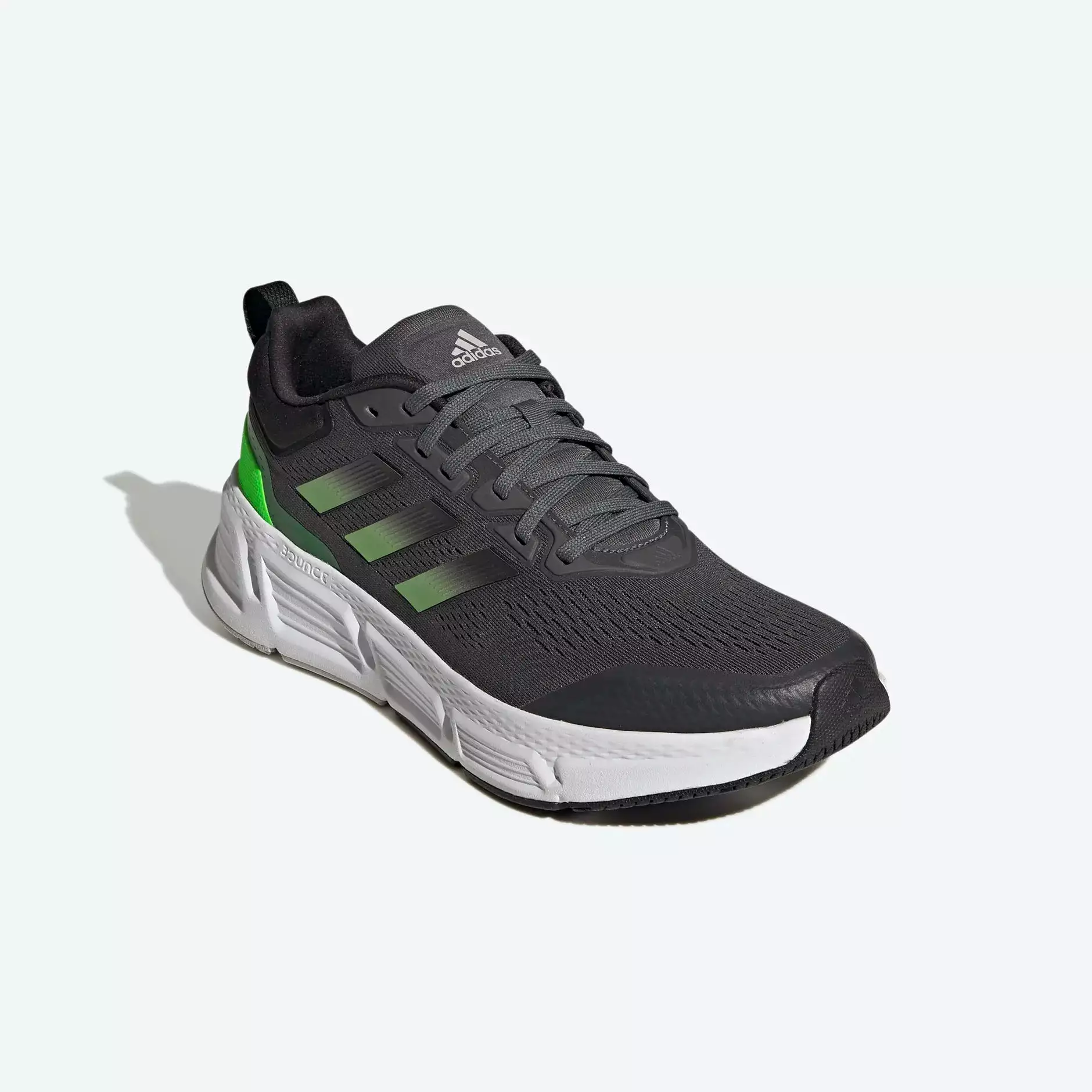 Adidas Questar Men's Running Shoes Black Lime