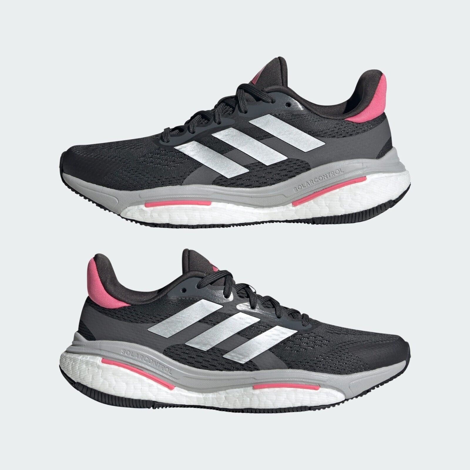 adidas Solarcontrol 2.0 Women's Running Shoes - Grey Trainers with BOOST LEP 2.0