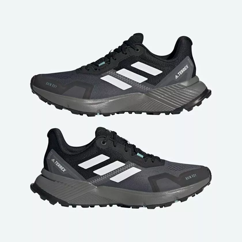 adidas Terrex Soulstride Women's Waterproof Trail Running Shoes - Black