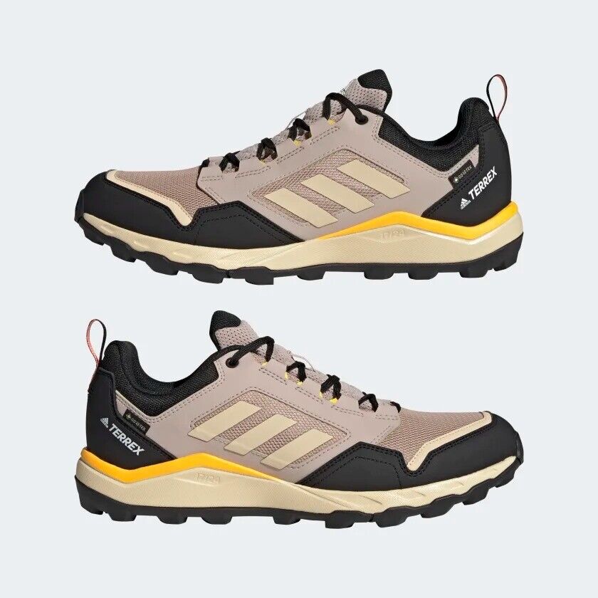 adidas Terrex Tracerocker 2 Men's Trail Running Shoes - Waterproof & GORE-TEX - Taupe