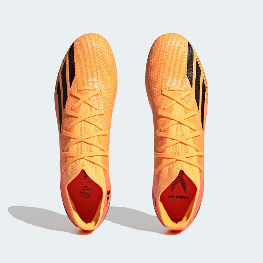 Adidas X Speedportal.2 FG Soccer Cleats - Gold / Black / Orange