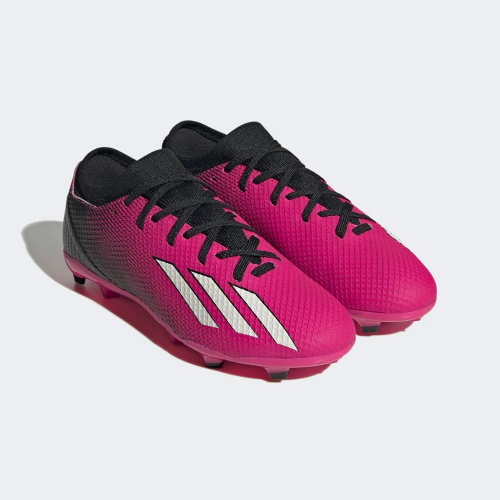 Adidas X Speedportal.3 FG Junior Football Boots (Pink/Black/White) - Google SEO Result: Pink/Black/White Adidas X Speedportal.3 