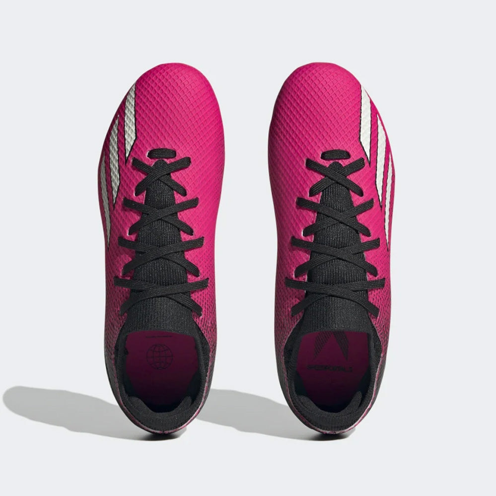 Adidas X Speedportal.3 FG Junior Football Boots (Pink/Black/White) - Google SEO Result: Pink/Black/White Adidas X Speedportal.3 