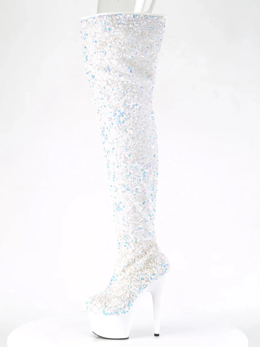 Adore 3020 White Multi Sequins Pre Order