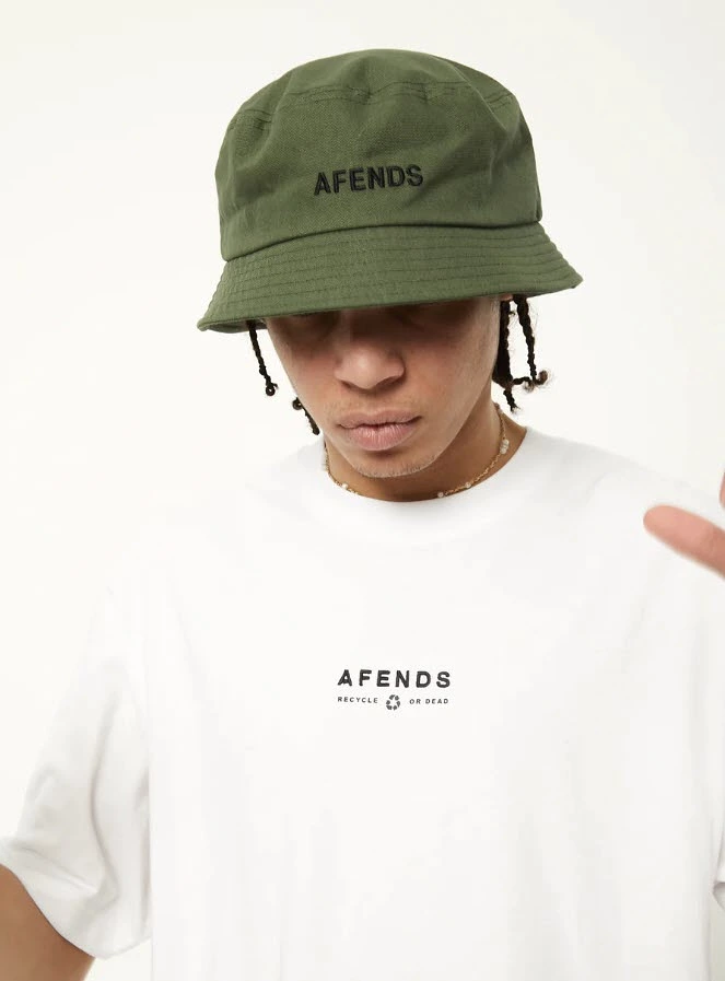 Afends Calico T-Shirt White