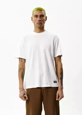 Afends Hemp Retro T-Shirt, Classic White