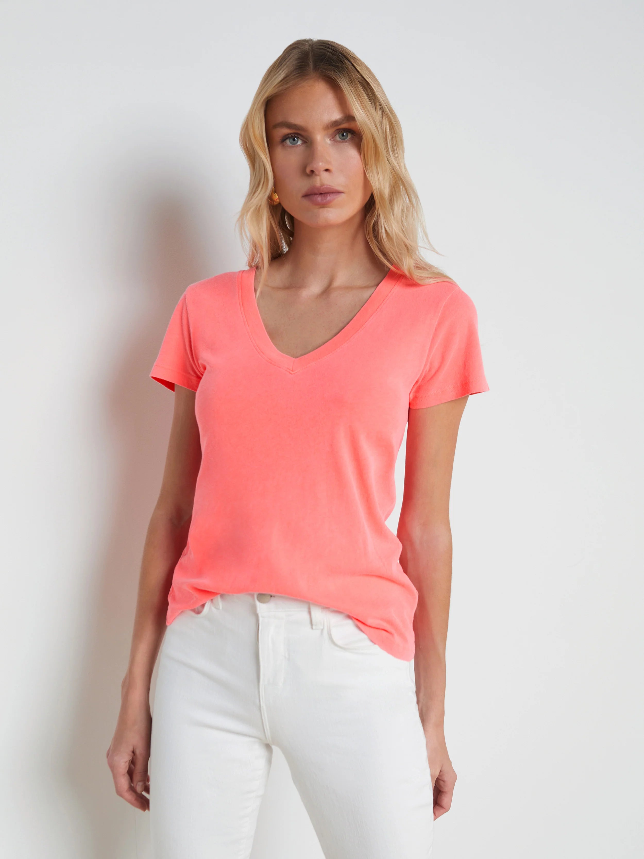 Agency - Becca Tee - Neon Coral