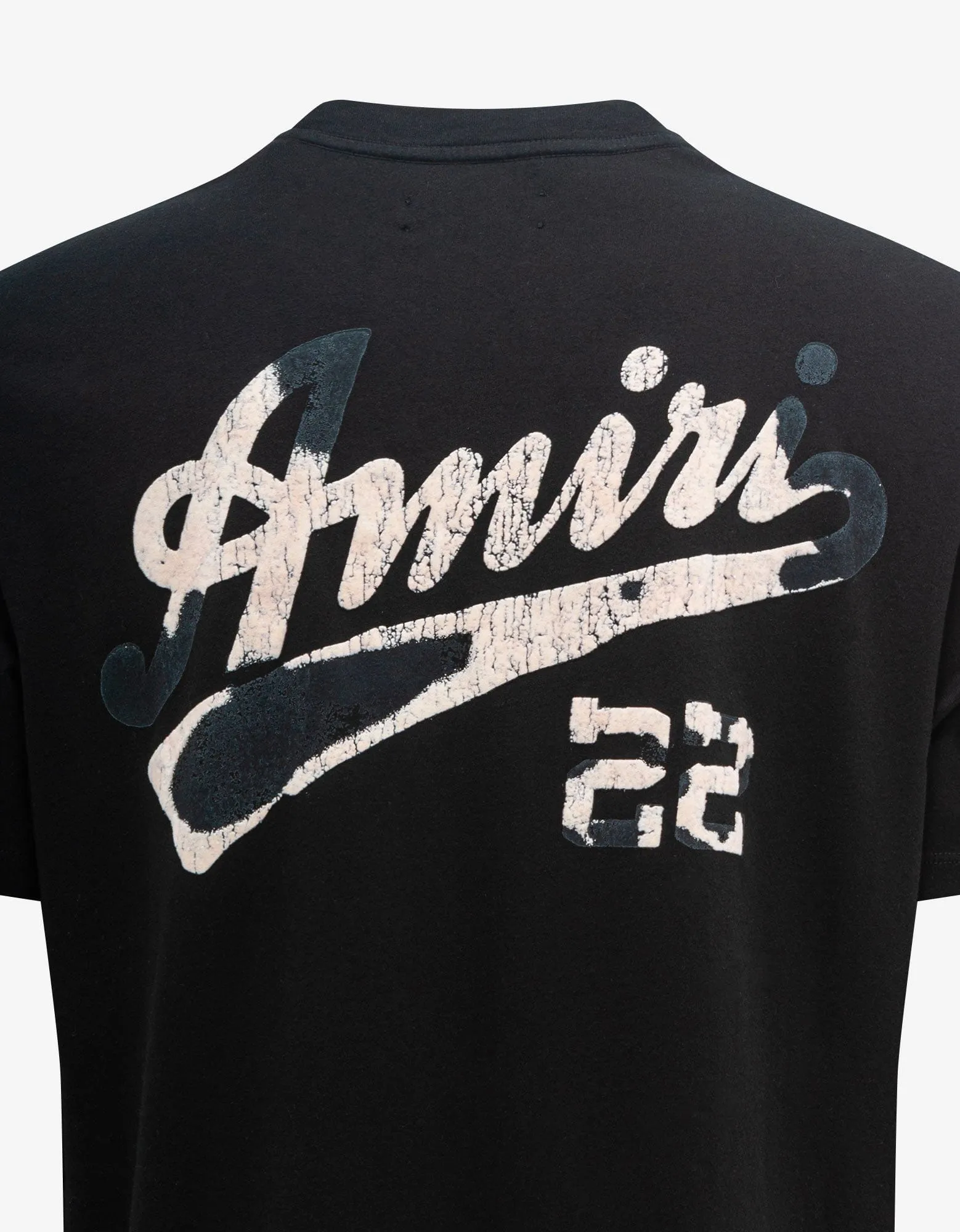 Amiri Black Logo T-Shirt 22