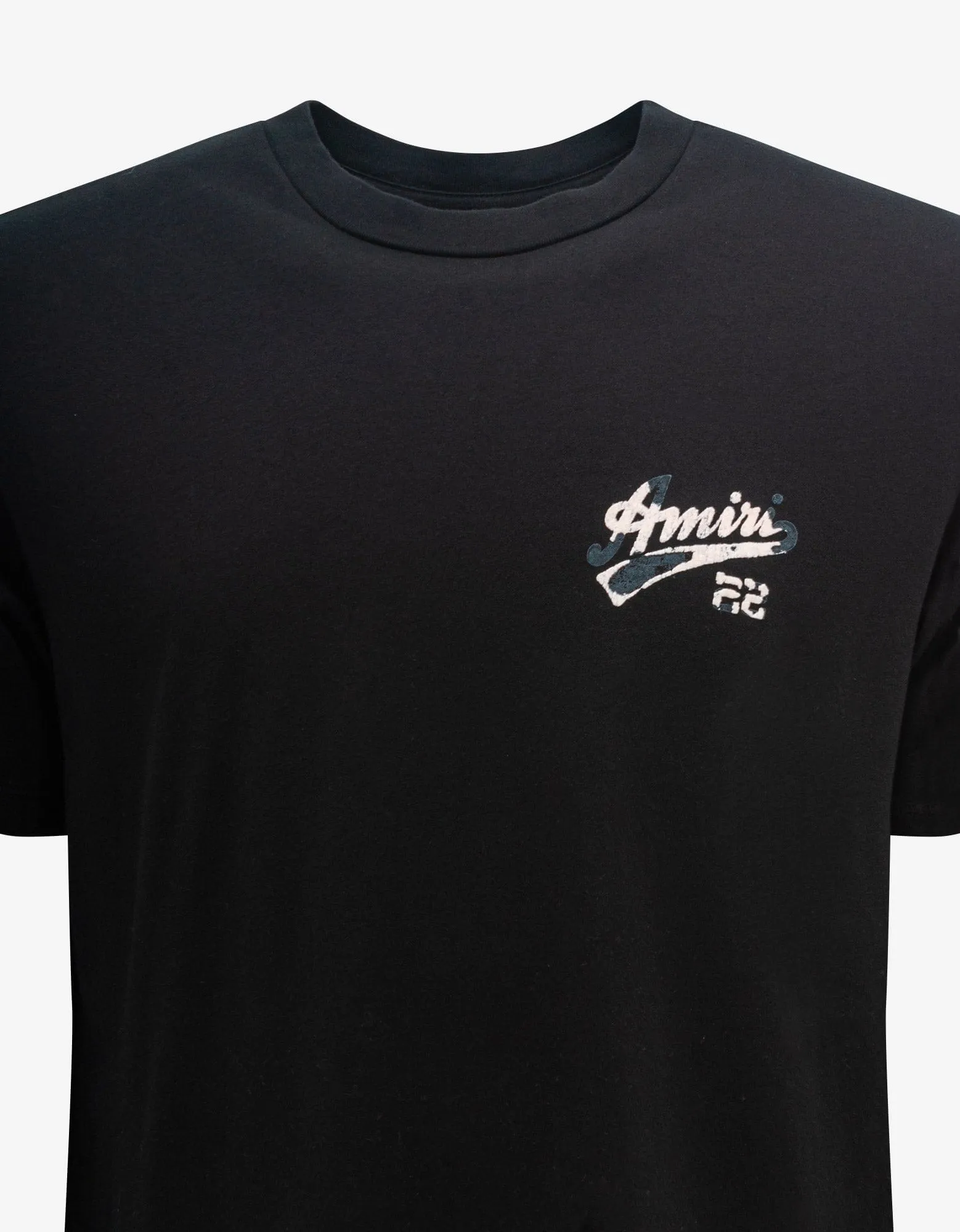 Amiri Black Logo T-Shirt 22