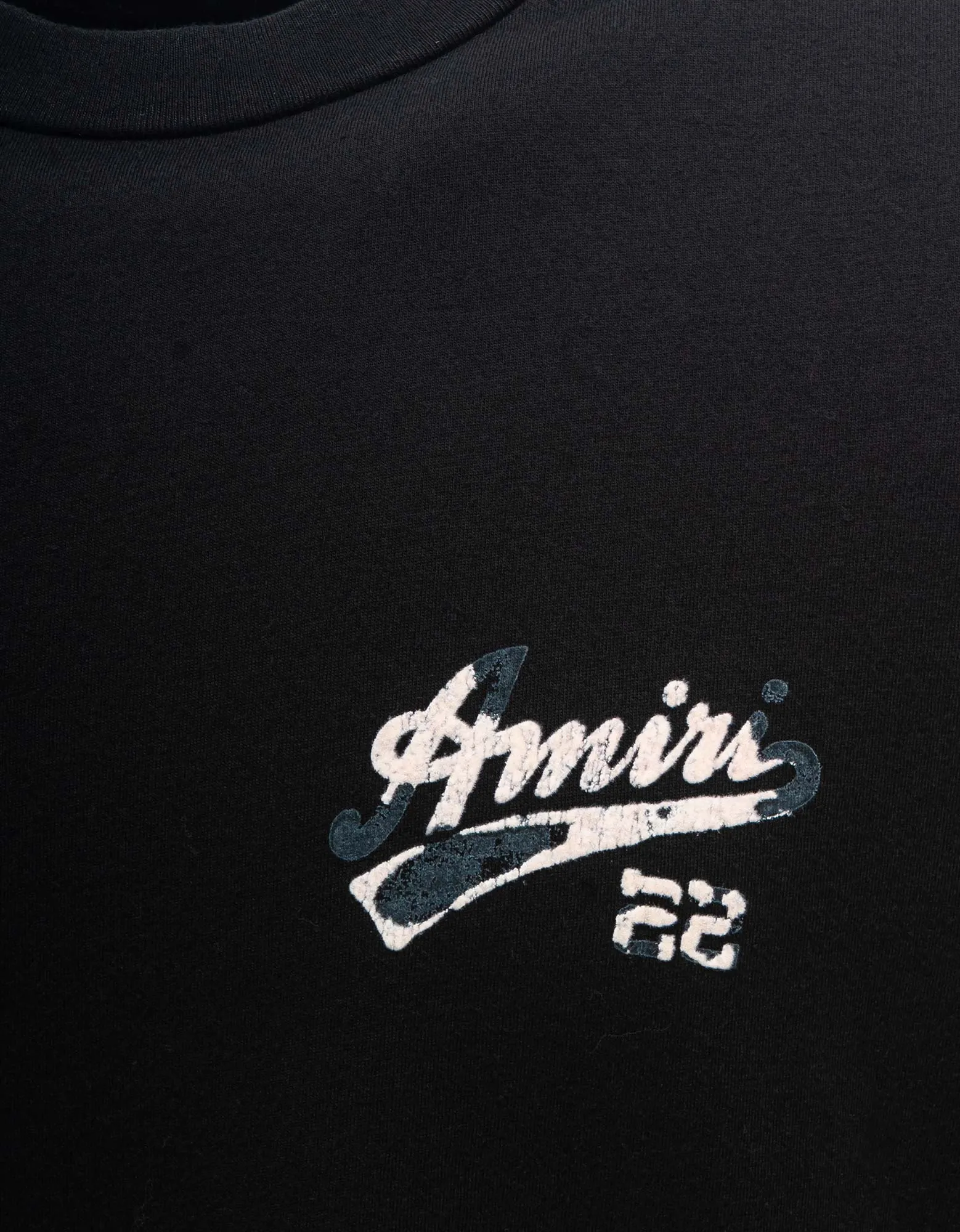 Amiri Black Logo T-Shirt 22