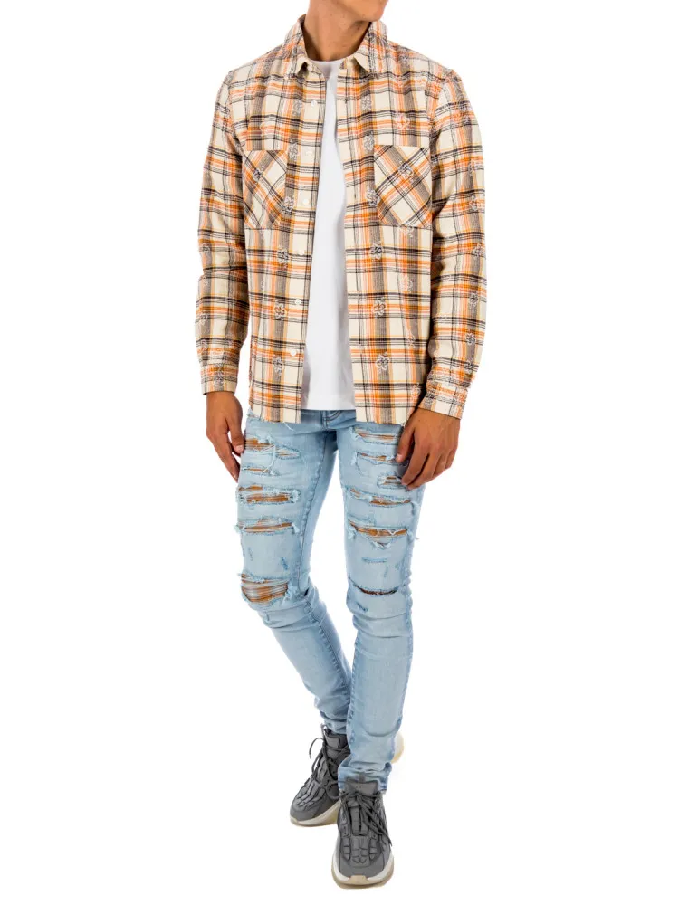 Amiri Bleach Bandana Plaid at Credomen