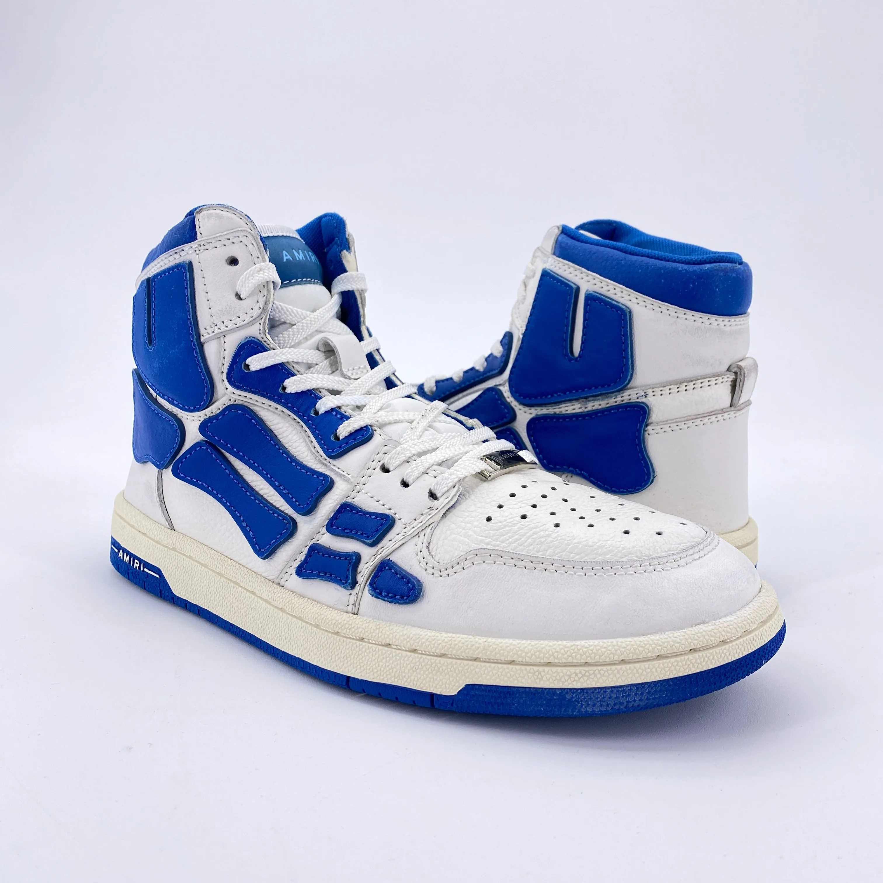 Amiri High Top Skeleton Blue Used Size 40