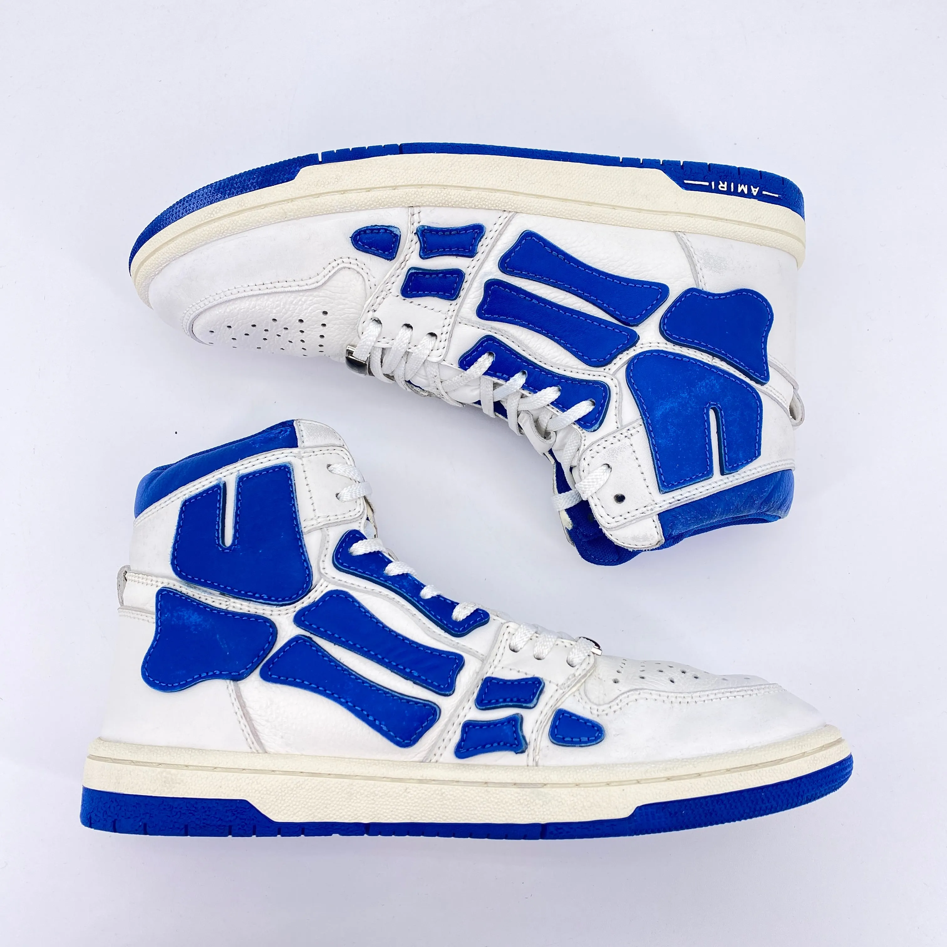 Amiri High Top Skeleton Blue Used Size 40