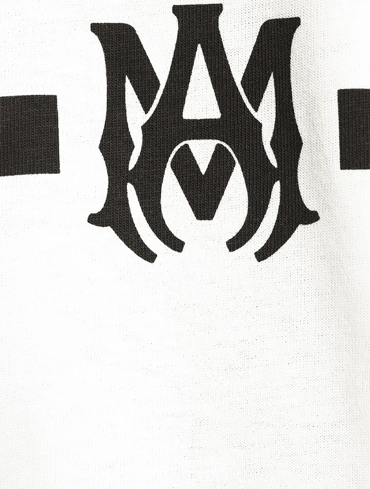 AMIRI Cotton T-Shirt with Bar Design by M.A.