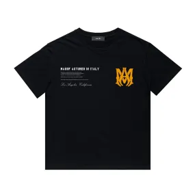 Amiri Military Stencil Black Specs T-shirt