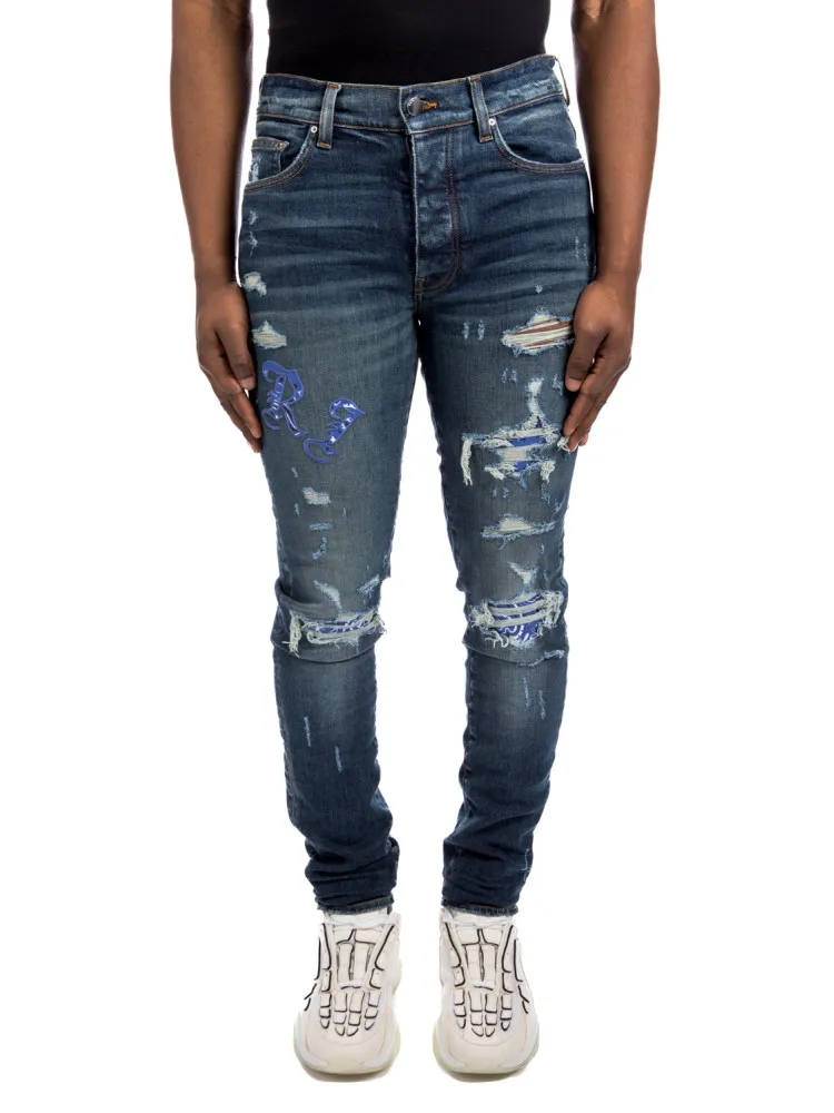 Amiri Old English Logo Jean at Credomen