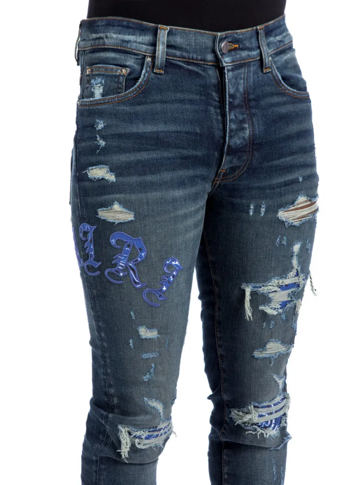 Amiri Old English Logo Jean at Credomen