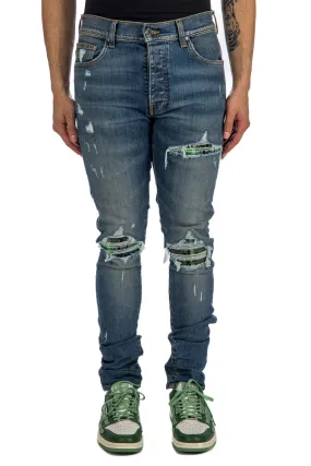 Amiri Plaid MX1 Jeans at Credomen