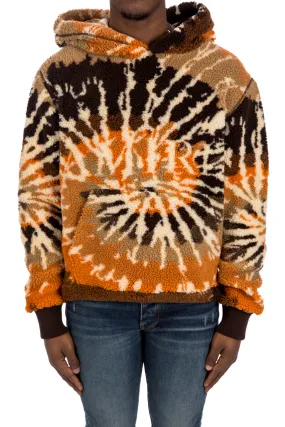 Amiri Tie Dye Polar Fleece Hoodie at Credomen