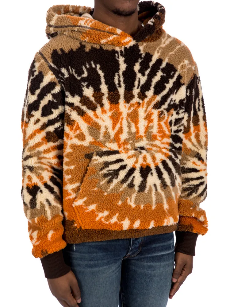 Amiri Tie Dye Polar Fleece Hoodie at Credomen