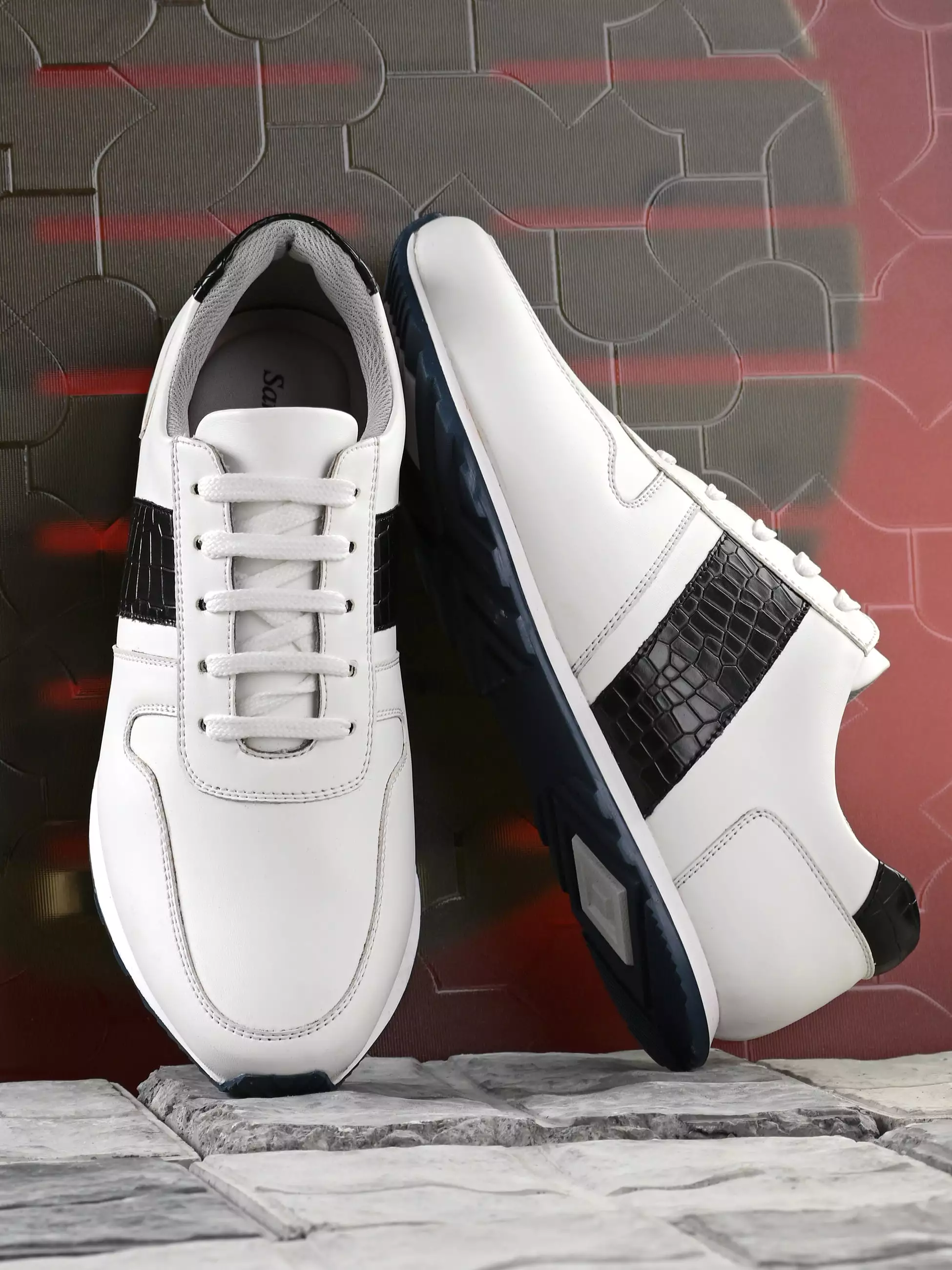 Apexx White Sneakers for Casual Wear