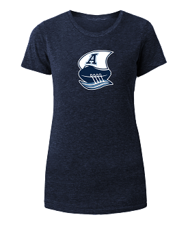 Argos Women's Double Blue Boat Logo Tee