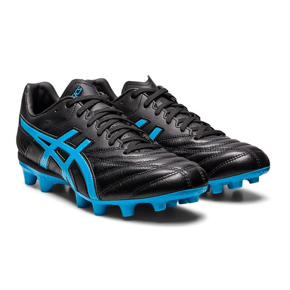 Asics Black/Blue Lethal Flash IT 2 FG Soccer Boots