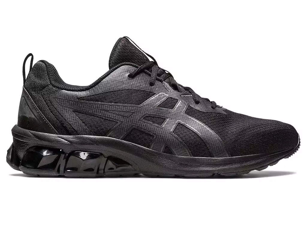 ASICS GEL-QUANTUM 90 IV Triple Black Running Shoes for Men