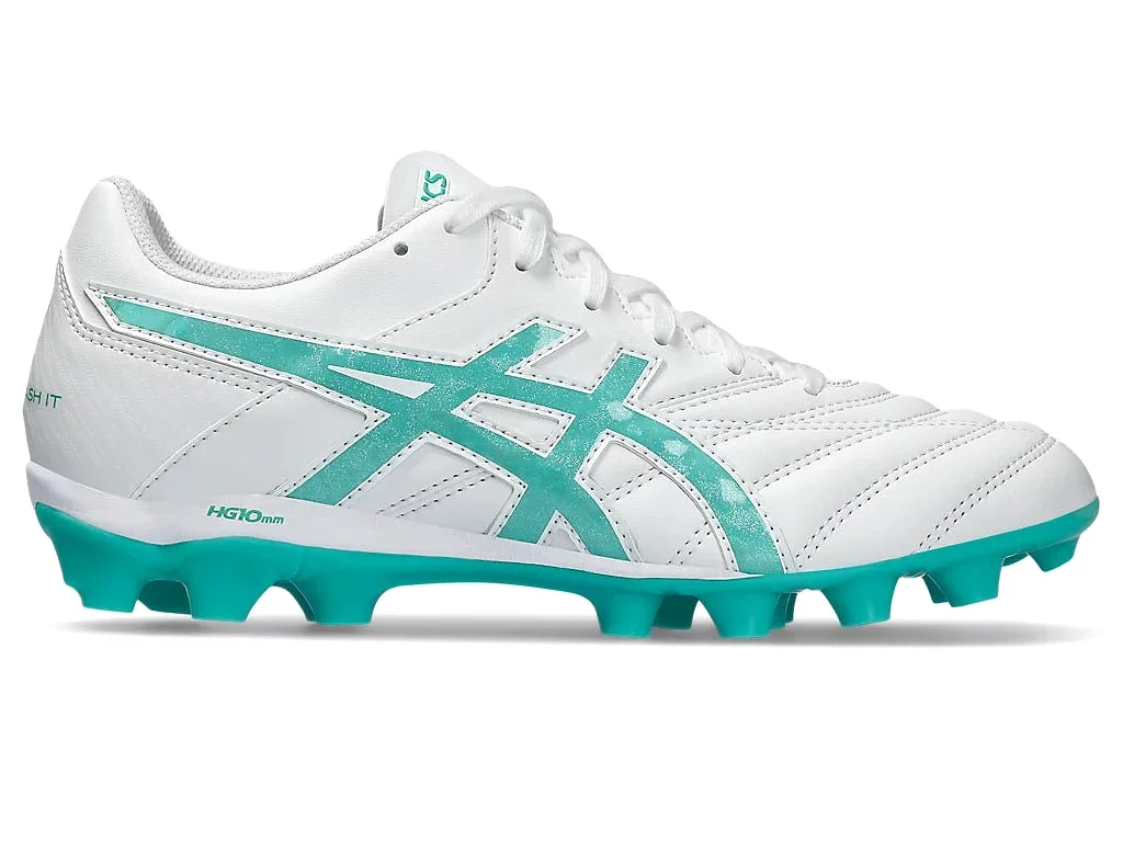 ASICS Lethal Flash Junior White Green Football Boots