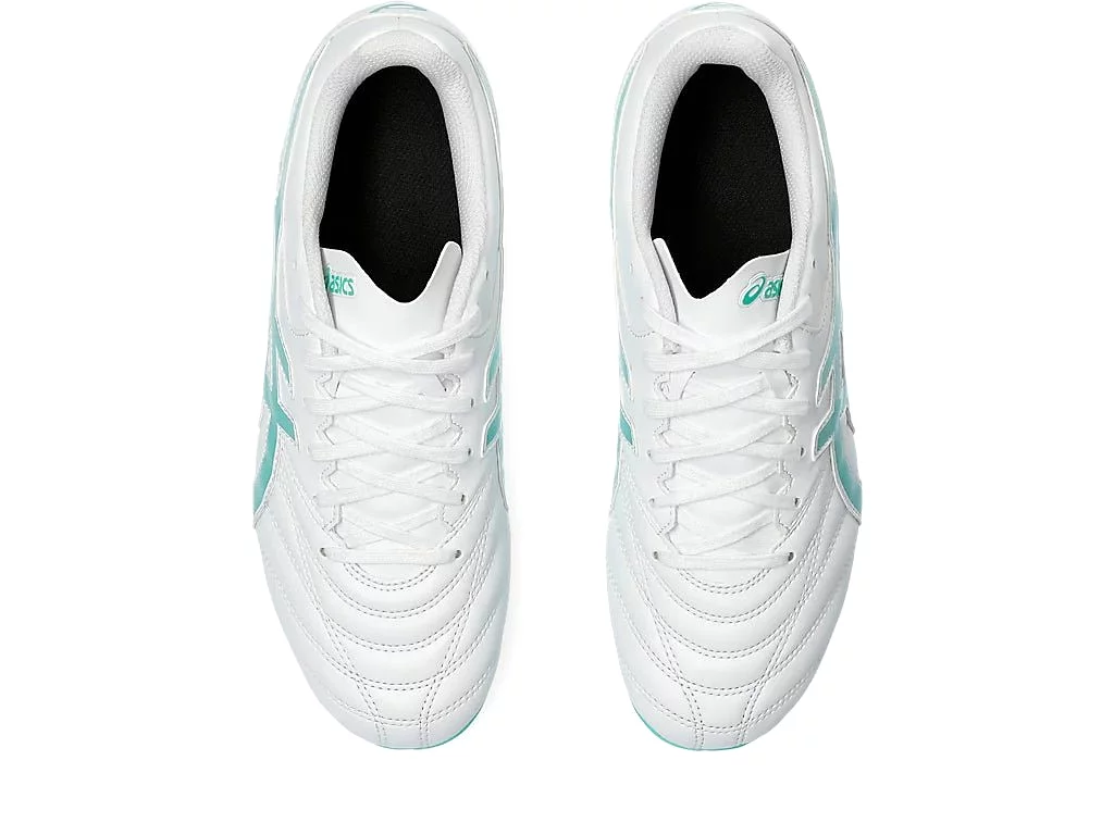 ASICS Lethal Flash Junior White Green Football Boots