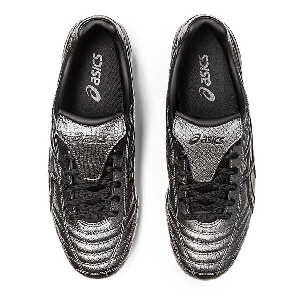 Asics Testimonial IT FG Football Boots Gunmetal/Gunmetal