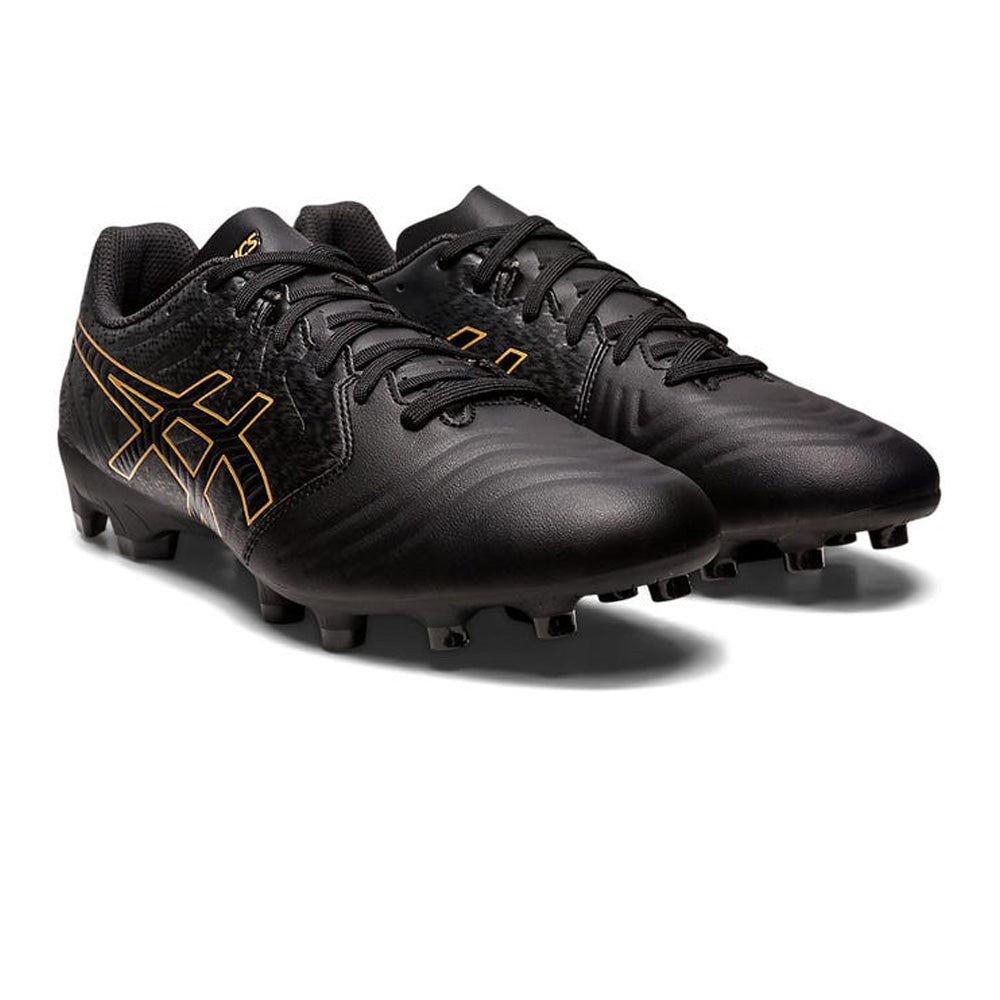 Asics Ultrezza Club 2 FG Soccer Cleats (Black/Gold)