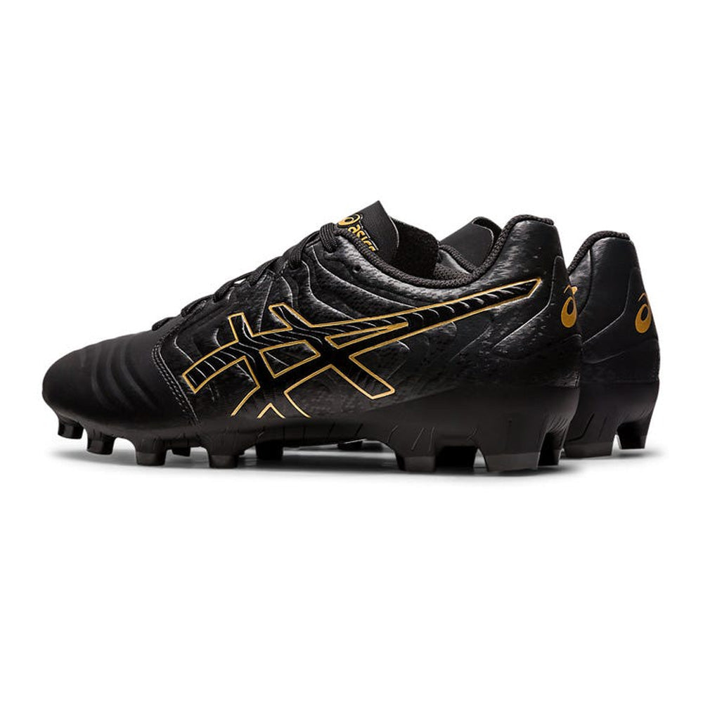 Asics Ultrezza Club 2 FG Soccer Cleats (Black/Gold)