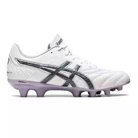 Asics Women's FG Football Boots - White/Gunmetal Lethal Flash IT 2